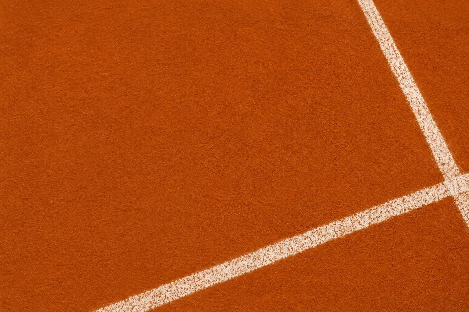 Court de tennis en terre battue